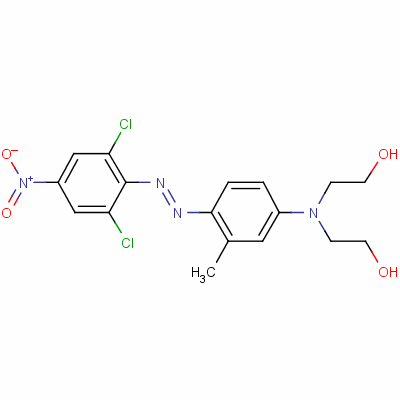 2,2’-[[4-[(2,6-Dichloro-4-nitrophenyl)azo]-3-methylphenyl ]imino]bisethanol Structure,58528-60-2Structure