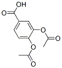 3,4-Diacetoxy-benzoic acid Structure,58534-64-8Structure