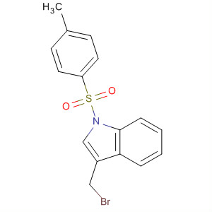 3-(Bromomethyl)-1-tosyl-1h-indole Structure,58550-81-5Structure