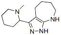 Pyrazolo[3,4-b]azepine,1,4,5,6,7,8-hexahydro-3-(1-methyl-2-piperidinyl)-(9ci) Structure,585518-75-8Structure