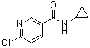 6-chloro-N-cyclopropylnicotinamide Structure,585544-22-5Structure