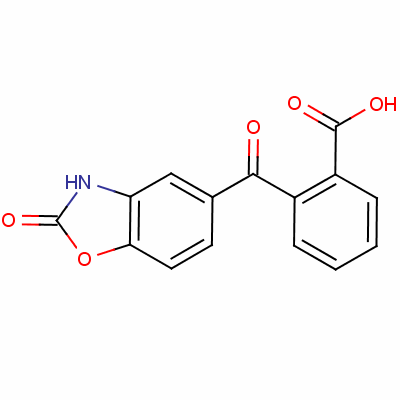 2-[(2,3-Dihydro-2-oxo-5-benzoxazol-yl)carbonyl ]benzoic acid Structure,58555-40-1Structure