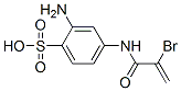 2-Amino-4-(2-bromoacrylamido)benzenesulfonic acid Structure,58557-59-8Structure