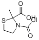 2-Thiazolidinecarboxylic acid,3-(chlorocarbonyl)-2-methyl-(9ci) Structure,58570-41-5Structure