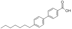 4-(4-Heptylphenyl)benzoic Acid Structure,58573-94-7Structure