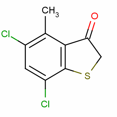 5,7-Dichloro-4-methylbenzo[b]thiophene-3(2h)-one Structure,5858-19-5Structure