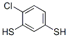 4-Chloro-1,3-benzenedithiol Structure,58593-78-5Structure