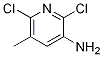 2,6-Dichloro-5-methylpyridin-3-amine Structure,58596-89-7Structure