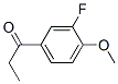 3-Fluoro-4-methoxypropiophenone Structure,586-22-1Structure