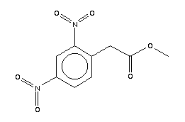 Methyl 2,4-dinitrophenylacetate Structure,58605-12-2Structure