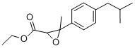 Ethyl3-(4-isobutylphenyl)-3-methylglycidate Structure,58609-71-5Structure