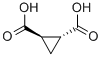 Trans cyclopropane-1,2-dicarboxylic acid Structure,58616-95-8Structure