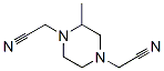 1,4-Piperazinediacetonitrile,2-methyl-(9ci) Structure,58619-57-1Structure