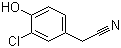 Benzeneacetonitrile,3-chloro-4-hydroxy- Structure,58622-59-6Structure