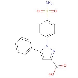 5-Phenyl-1-(4-sulfamoylphenyl)-1h-pyrazole-3-carboxylic acid Structure,586333-65-5Structure