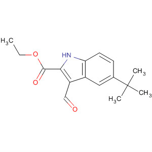 Ethyl 5-tert-butyl-3-formyl-1h-indole-2-carboxylate Structure,586336-73-4Structure