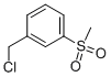 1-(Chloromethyl)-3-(methylsulfonyl)benzene Structure,586373-70-8Structure