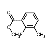 Methyl 2-fluoro-3-methylbenzoate Structure,586374-04-1Structure