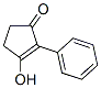 3-Hydroxy-2-phenylcyclopent-2-enone Structure,5864-79-9Structure