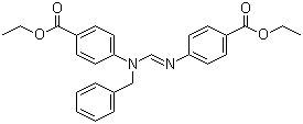 N,n-bis(4-ethoxycarbonylphenyl)-n-benzylformamidine Structure,586400-06-8Structure