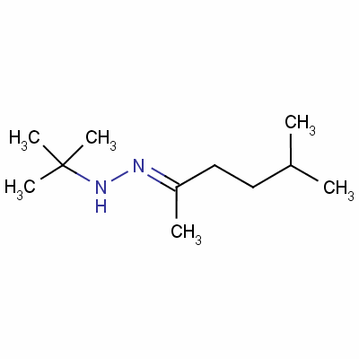 5-Methylhexan-2-one tert-butylhydrazone Structure,58654-36-7Structure