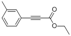 M-tolyl-propynoic acid ethyl ester Structure,58686-70-7Structure