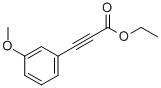 (3-Methoxy-phenyl)-propynoic acid ethyl ester Structure,58686-72-9Structure