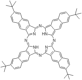 2,11,20,29-Tetra-tert-butyl-2,3-naphthalocyanine Structure,58687-99-3Structure