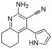 3-Quinolinecarbonitrile,2-amino-5,6,7,8-tetrahydro-4-(1h-pyrrol-2-yl)-(9ci) Structure,586990-36-5Structure