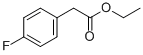 (4-Fluorophenyl) acetic acid ethyl ester Structure,587-88-2Structure