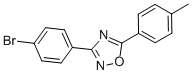 3-(4-Bromophenyl)-5-p-tolyl-1,2,4-oxadiazole Structure,587006-12-0Structure