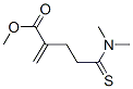 Pentanoic acid,5-(dimethylamino)-2-methylene-5-thioxo-,methyl ester Structure,58702-97-9Structure