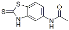 Acetamide,n-(2,3-dihydro-2-thioxo-5-benzothiazolyl)-(9ci) Structure,58759-62-9Structure