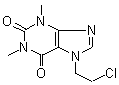 7-(2-Chloroethyl)theophylline Structure,5878-61-5Structure