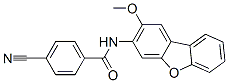 Benzamide,4-cyano-n-(2-methoxy-3-dibenzofuranyl)-(9ci) Structure,587835-42-5Structure