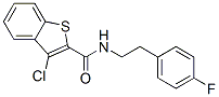 Benzo[b]thiophene-2-carboxamide,3-chloro-n-[2-(4-fluorophenyl)ethyl ]-(9ci) Structure,587846-20-6Structure