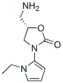 2-Oxazolidinone,5-(aminomethyl)-3-(1-ethyl-1h-pyrrol-2-yl)-,(5s)-(9ci) Structure,587869-32-7Structure