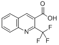 2-(Trifluoromethyl)quinoline-3-carboxylic acid Structure,587886-26-8Structure