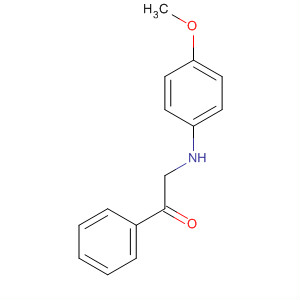 2-[(4-Methoxyphenyl)amino]-1-phenylethanone Structure,5883-82-9Structure