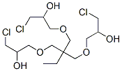 1,1,1-Tris(3-chloro-2-hydroxypropoxymethyl)propane Structure,58830-06-1Structure