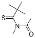 Acetamide,n-(2,2-dimethyl-1-thioxopropyl)-n-methyl- Structure,58832-31-8Structure