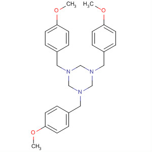 1,3,5-Tris(4-methoxybenzyl)hexahydro-1,3,5-triazine Structure,58837-16-4Structure