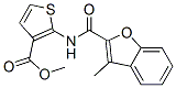 3-Thiophenecarboxylicacid,2-[[(3-methyl-2-benzofuranyl)carbonyl ]amino]-,methylester(9ci) Structure,588693-27-0Structure