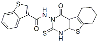 Benzo[b]thiophene-3-carboxamide,n-(1,4,5,6,7,8-hexahydro-4-oxo-2-thioxo[1]benzothieno[2,3-d]pyrimidin-3(2h)-yl)-(9ci) Structure,588696-31-5Structure