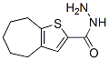 5,6,7,8-Tetrahydro-4h-cyclohepta[b]thiophene-2-carbohydrazide Structure,588696-80-4Structure