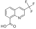 3-(Trifluoromethyl)quinoline-8-carboxylicacid Structure,588702-66-3Structure