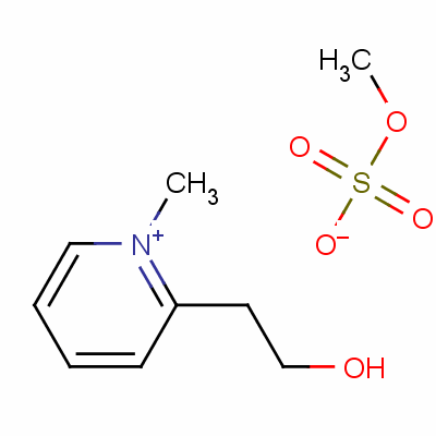 2-(2-Hydroxyethyl)-1-methylpyridinium methyl sulphate Structure,58878-36-7Structure