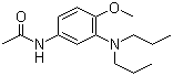 3-(N,N-Dipropyl)amino-4-methoxyacetanilide Structure,58890-56-5Structure