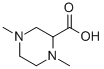 2-Piperazinecarboxylicacid,1,4-dimethyl-(9ci) Structure,58895-88-8Structure