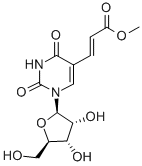 (E)-5-(2-carbomethoxyvinyl)uridine Structure,58931-19-4Structure